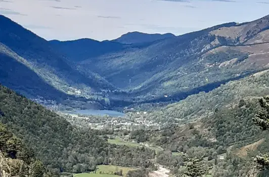 Vue sur le Lac de Loudenvielle rando65