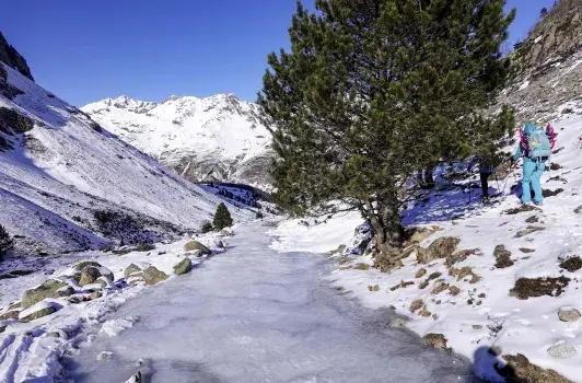 Glace sur le GR Rando65